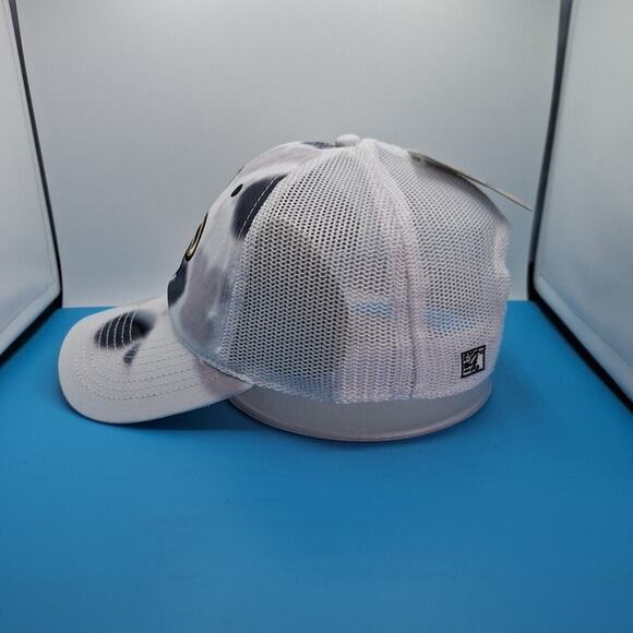 New Orleans Saints Tie Dye Trucker Snapback Patch Hat Cap NFL The Game Cotton - Picture 3 of 8